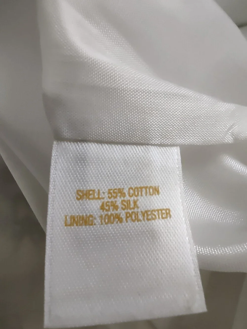 kate spade lined cotton